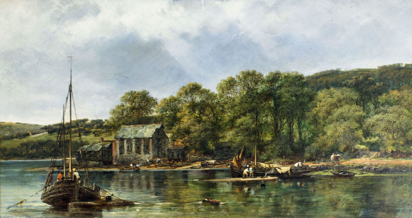 Frederick Waters Watts (UK,1800-1862) oil painting (1 of 19)