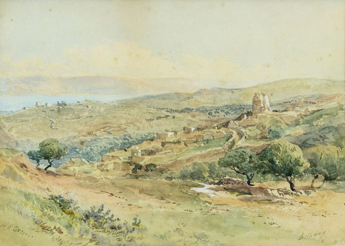 Nathaniel Everett Green (UK,1823-1899) watercolor (1 of 11)