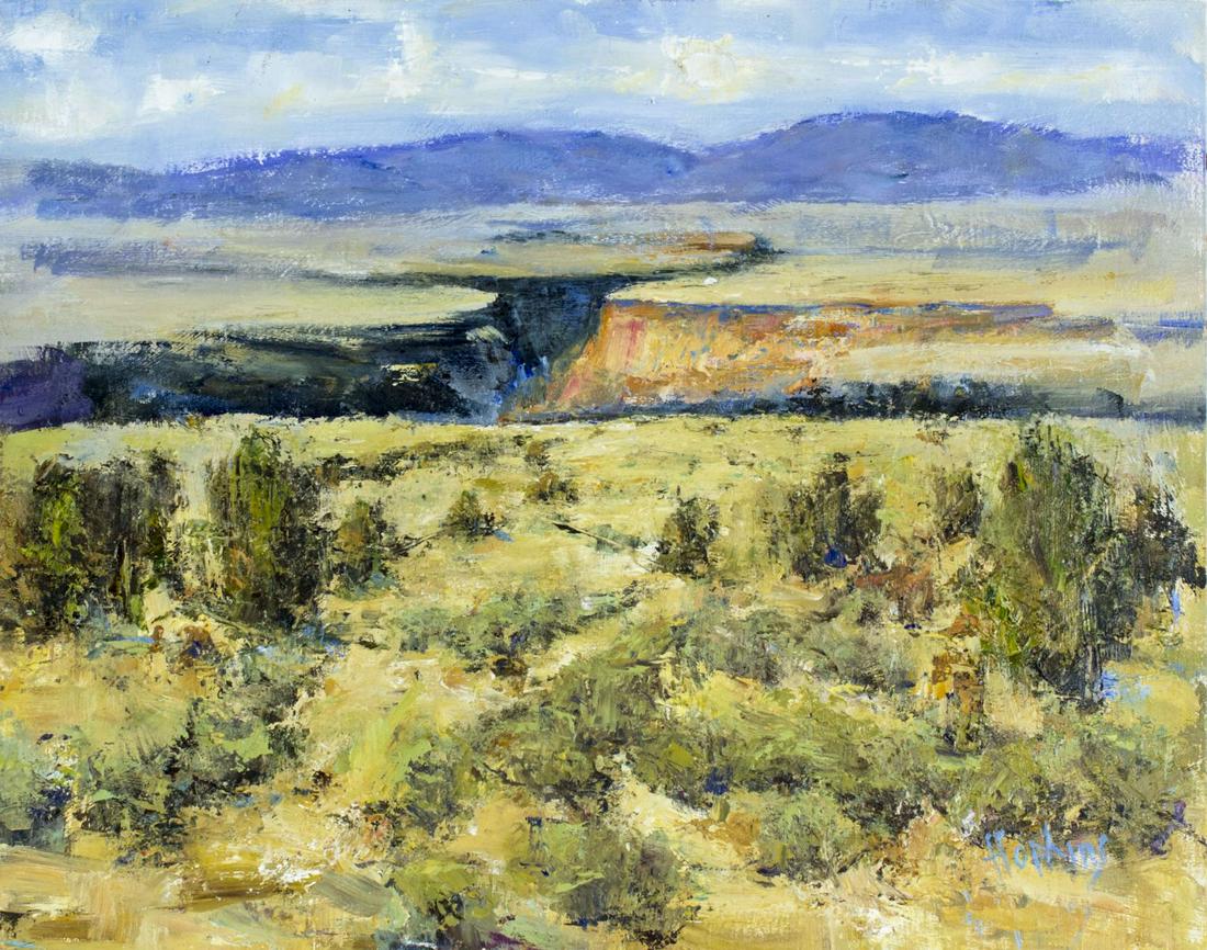 Hopkins (NM,20C) oil painting (1 of 10)