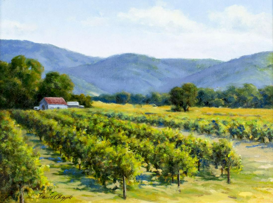 David Chapple (CA,born 1947) oil painting (1 of 11)