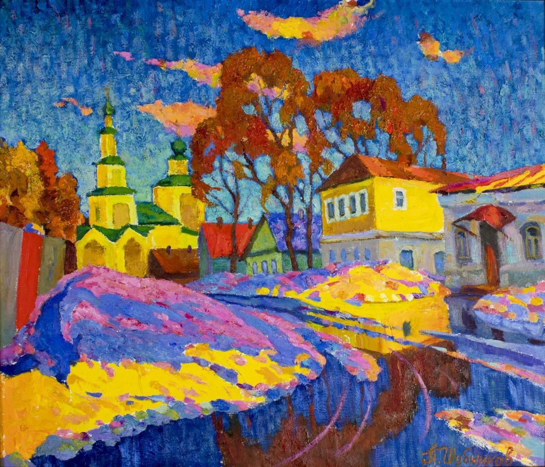 Pavel Shubnikov (Russia,b 1965) oil painting (1 of 12)