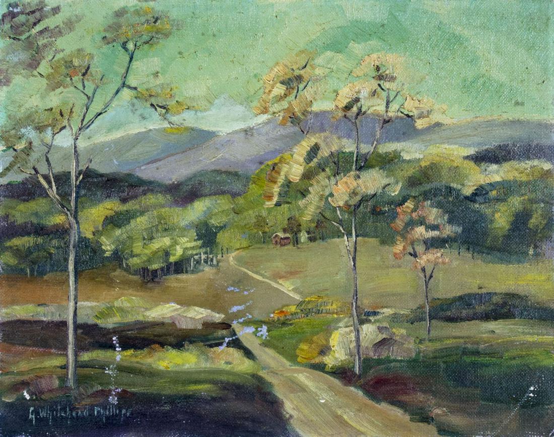 Grace Phillips (DE,20C) oil painting (1 of 12)