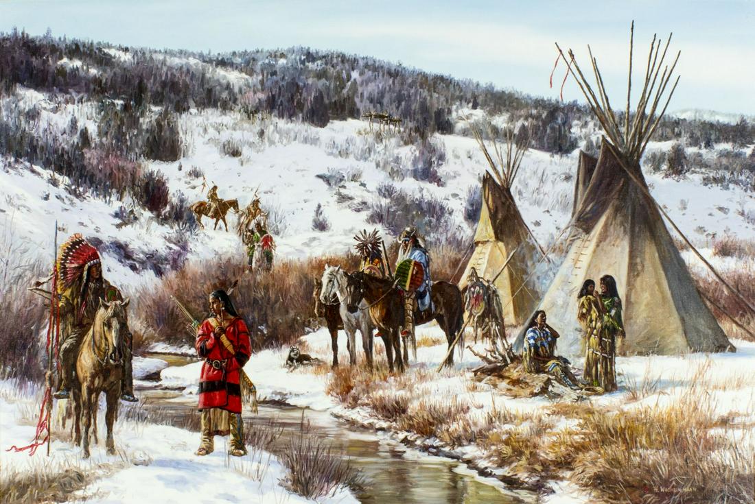 Hubert Wackermann (NM,Canada,b 1945) oil painting (1 of 16)