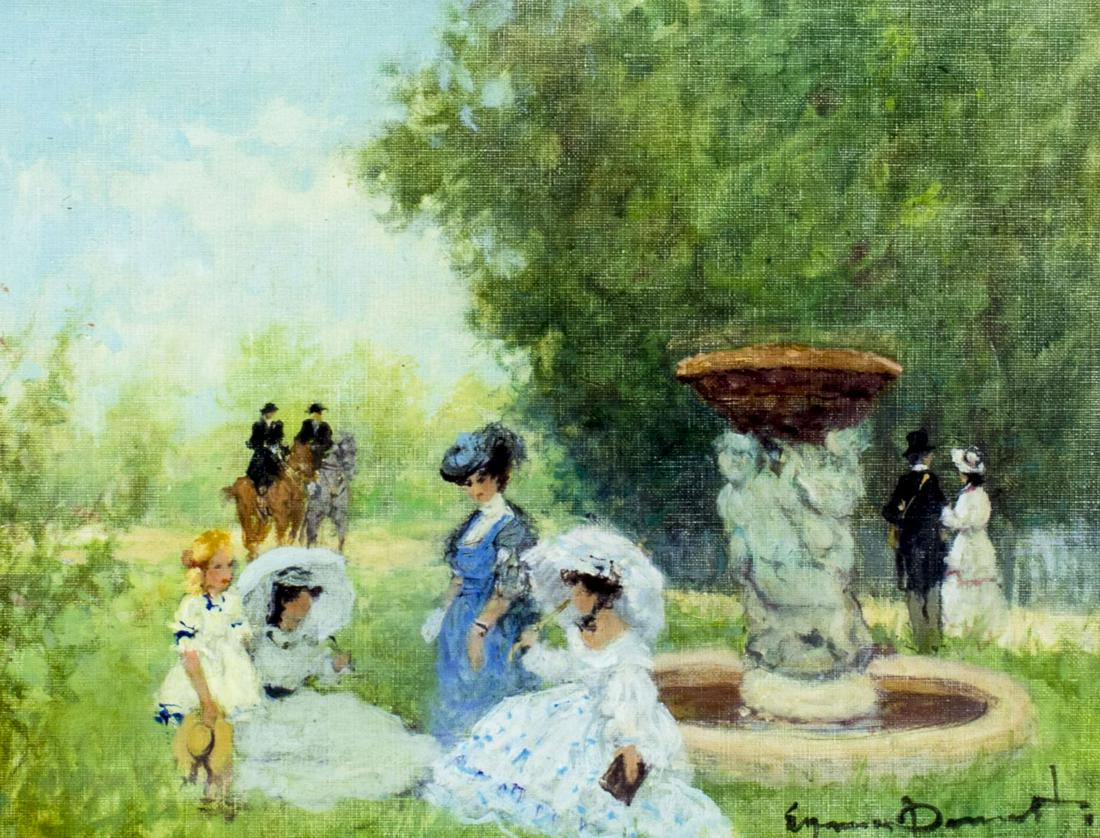 Suzanne Demarest (US,France,1900-1985) oil painting (1 of 12)