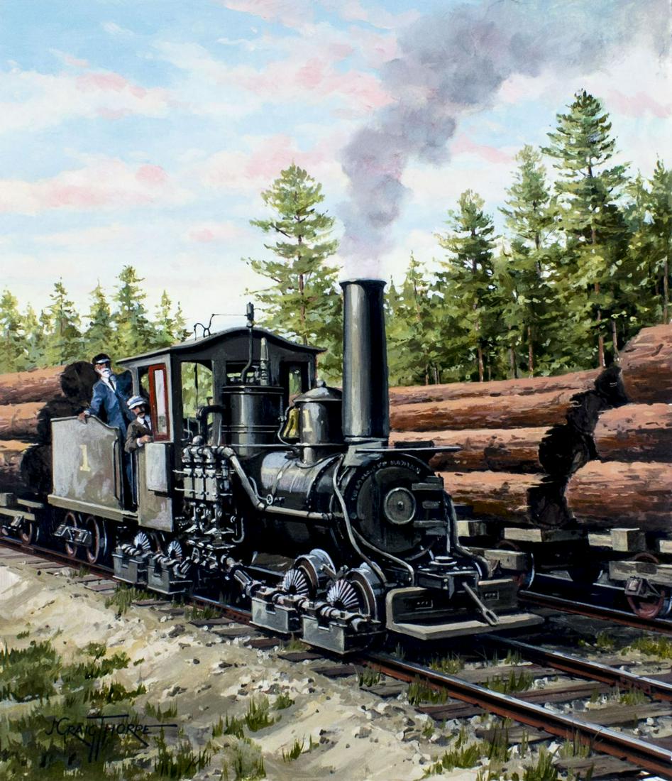 J Craig Thorpe (WA,b 1948) oil painting (1 of 12)