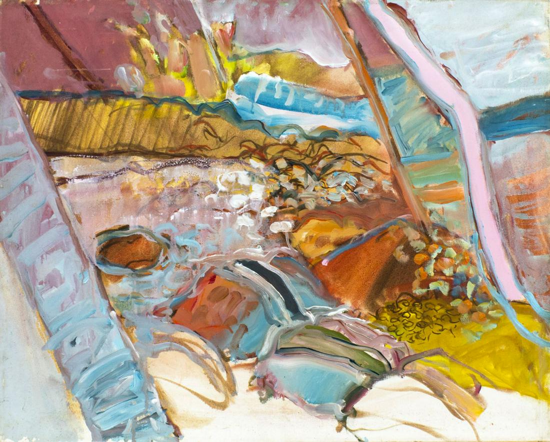 Gerd Koch (CA,MI,1929-2020) oil painting (1 of 9)