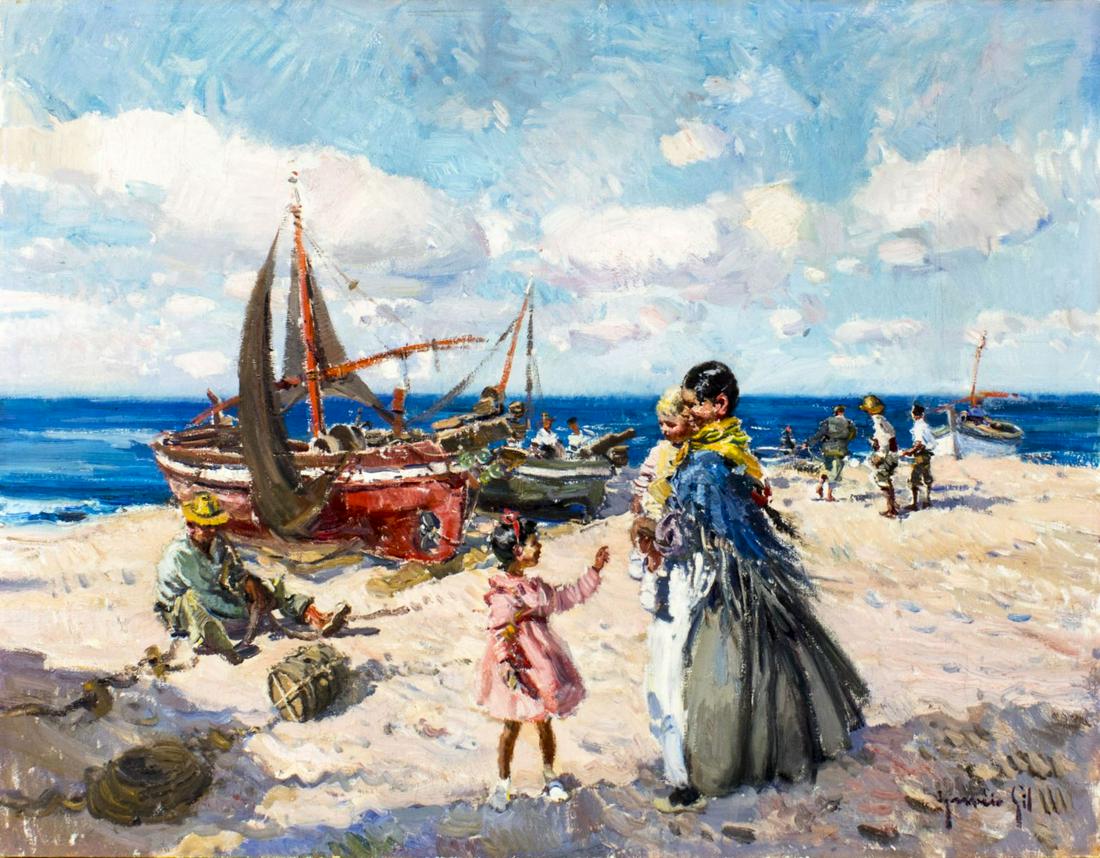 Ignacio Gil Y Sala (Spain,1913-2003) oil painting (1 of 12)