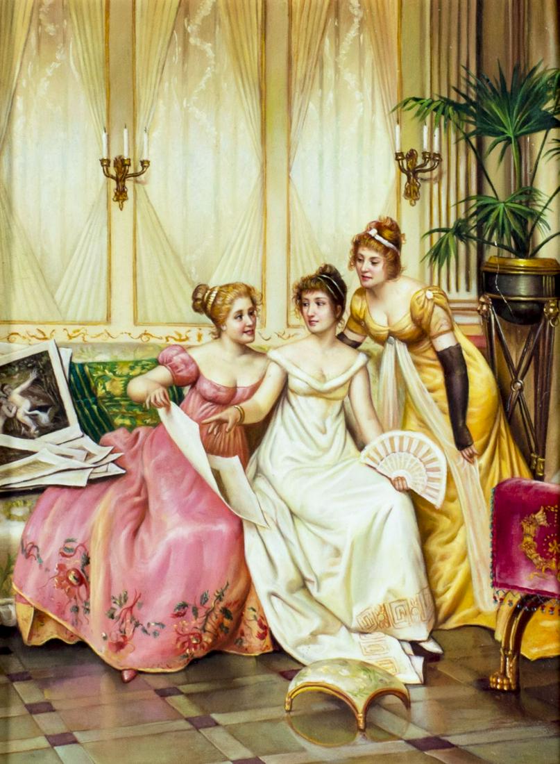 Vintage American 20C oil painting (1 of 12)