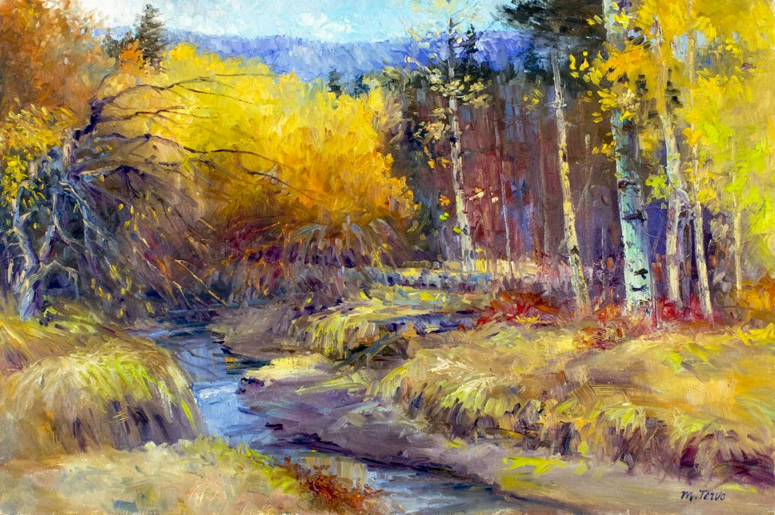 Malcolm Tervo (AZ,ID,1949-2014) oil painting (1 of 12)