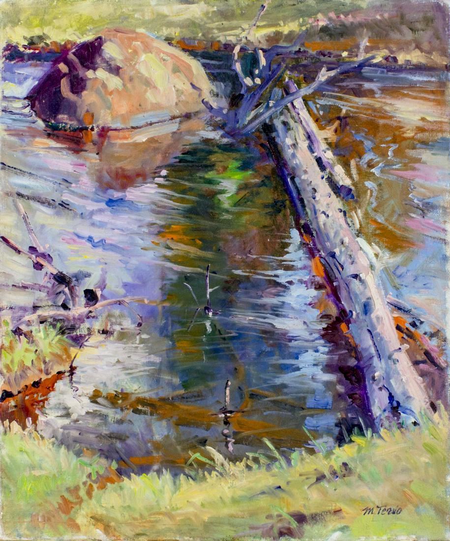 Malcolm Tervo (AZ,ID,1949-2014) oil painting (1 of 12)