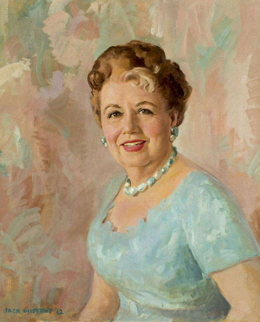 Jack Wittrup (FL,1912-1987) oil painting (1 of 10)