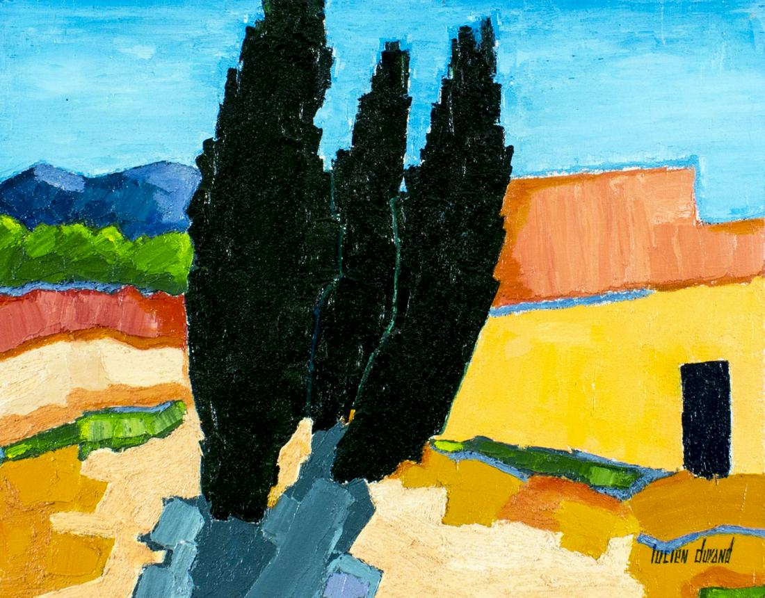 Lucien Durand (France,20C) oil painting (1 of 11)