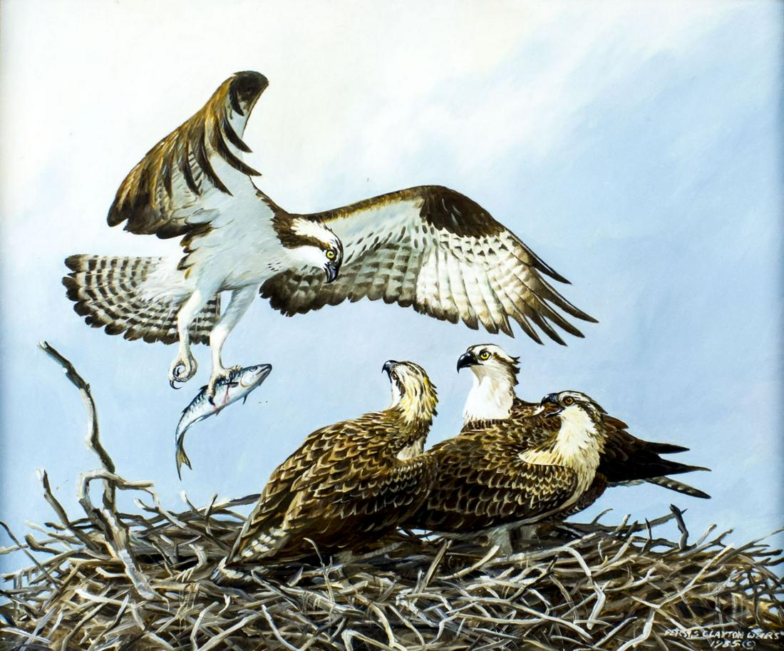 Persis Weirs (ME,1942-2016) oil painting (1 of 10)