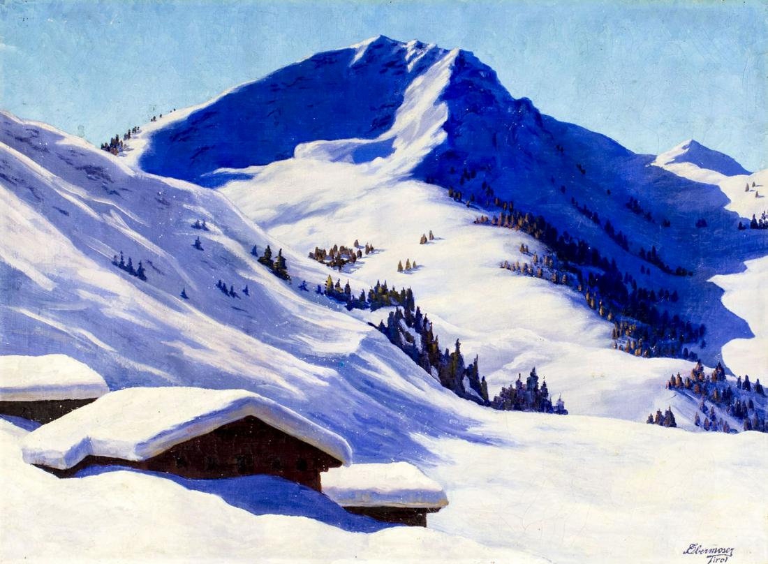 Josef Obermoser (Austria,1900-1975) oil painting (1 of 12)