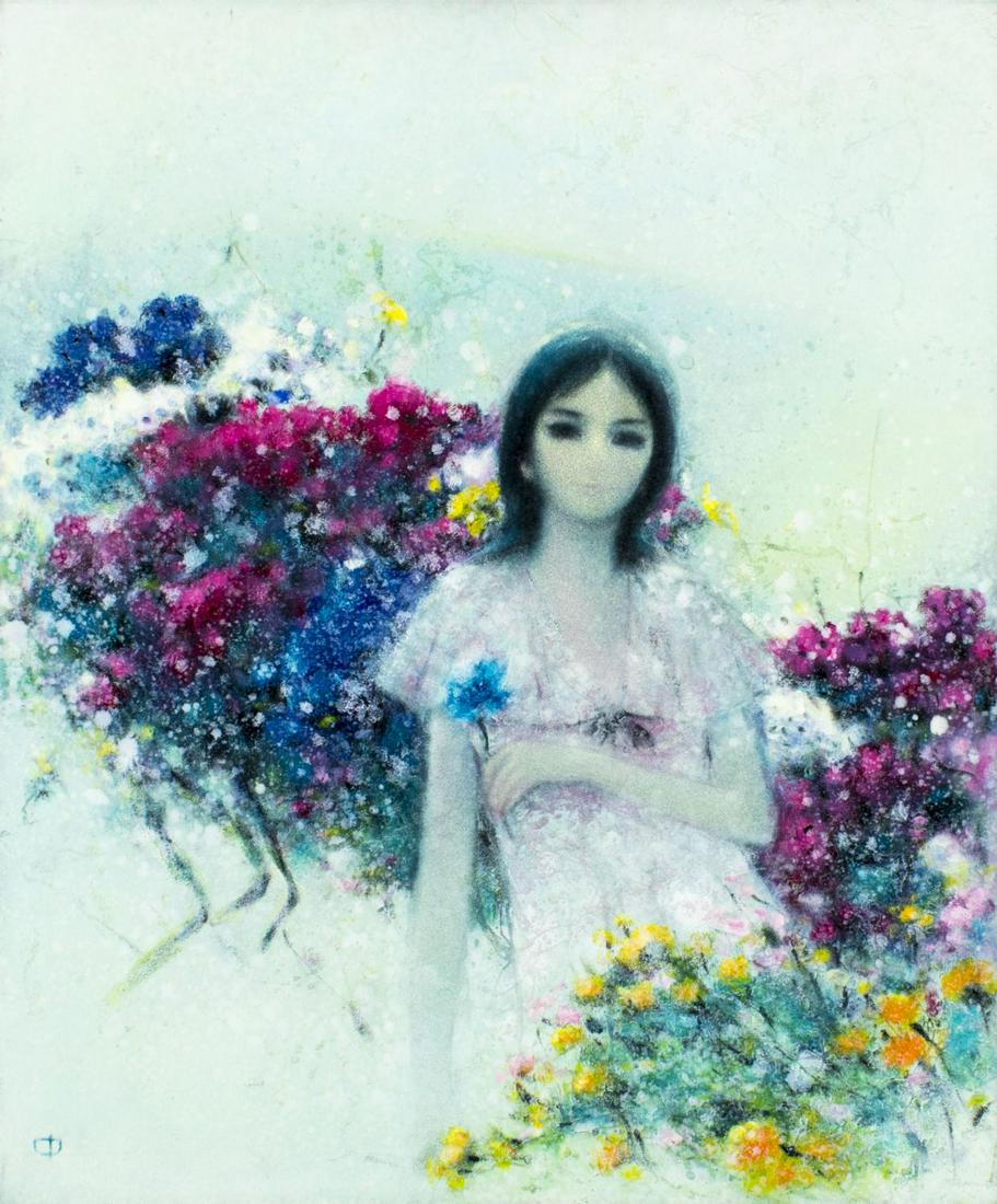 Chi Chung Hu (NY,CA,China,1927-2012) oil painting (1 of 16)