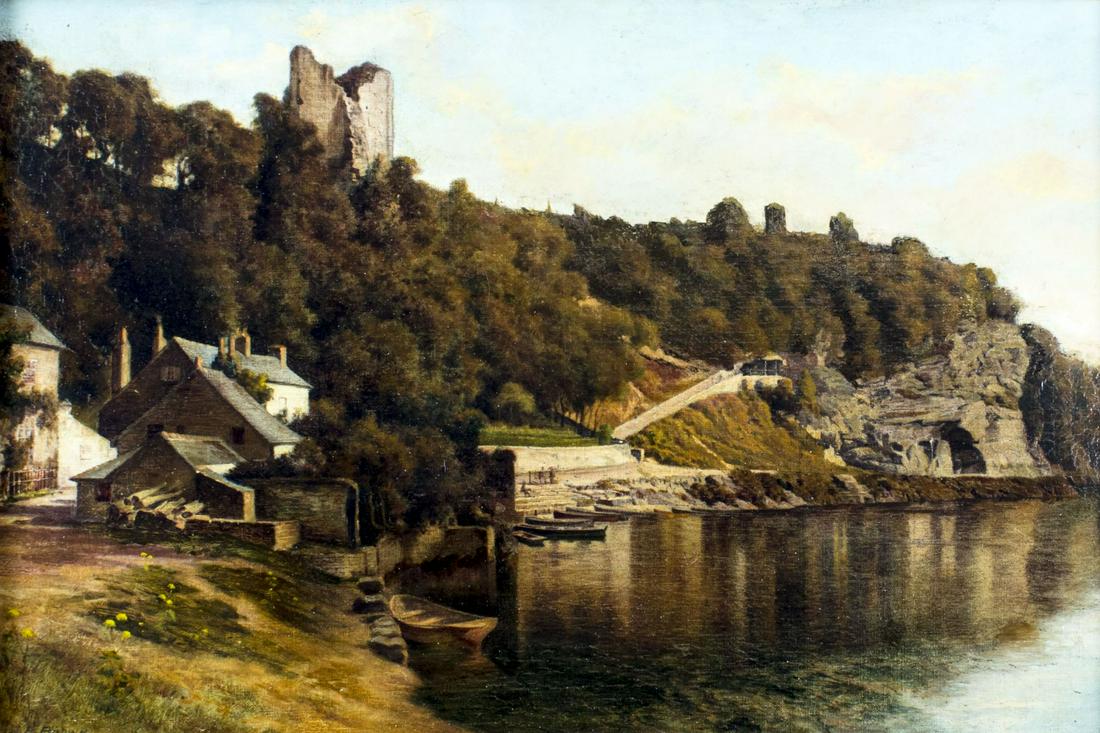 J R Brown (UK,19C) oil painting antique (1 of 12)