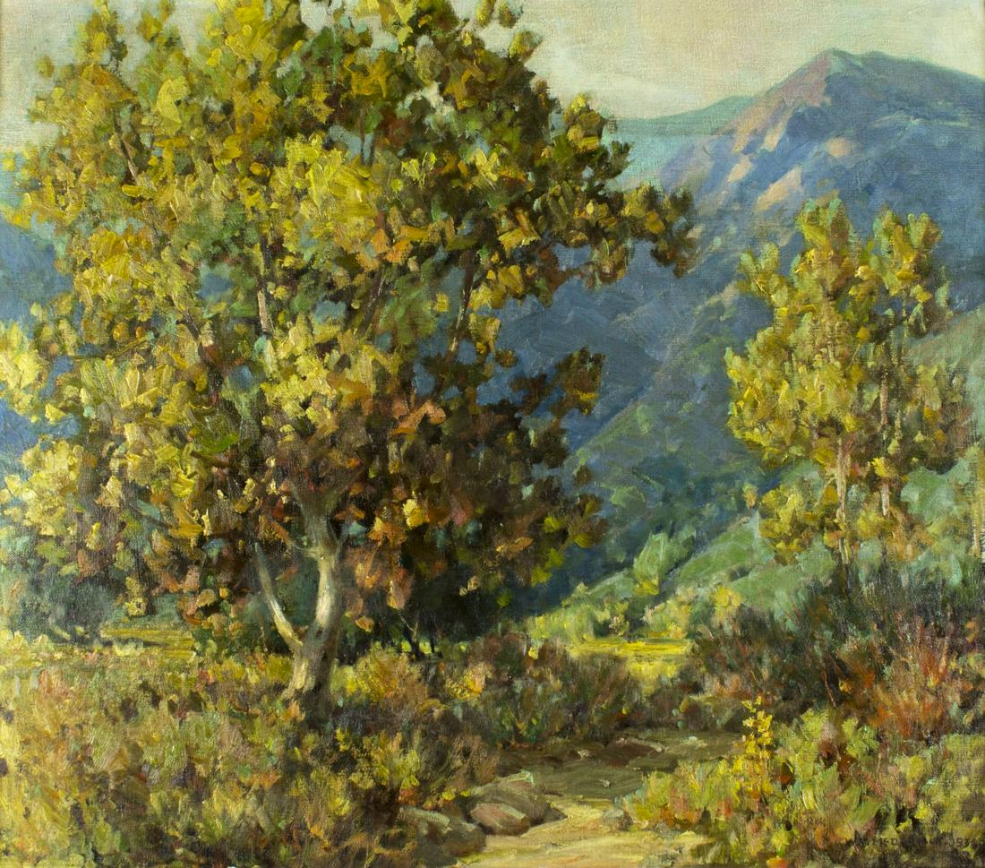 William McDermitt (CA,IL,1884-1961) oil painting antique (1 of 10)