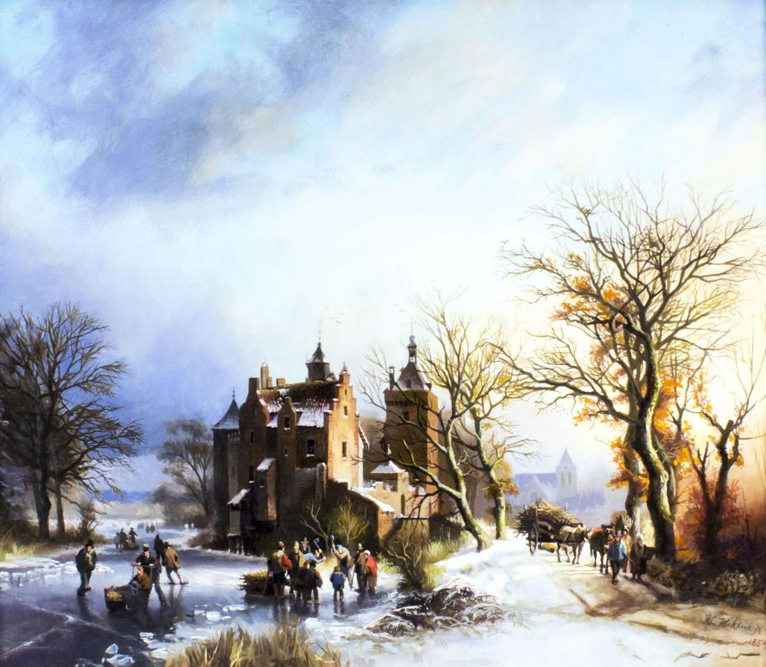 Mark Gucciardi (MA,NC,20/21C) oil painting (1 of 14)