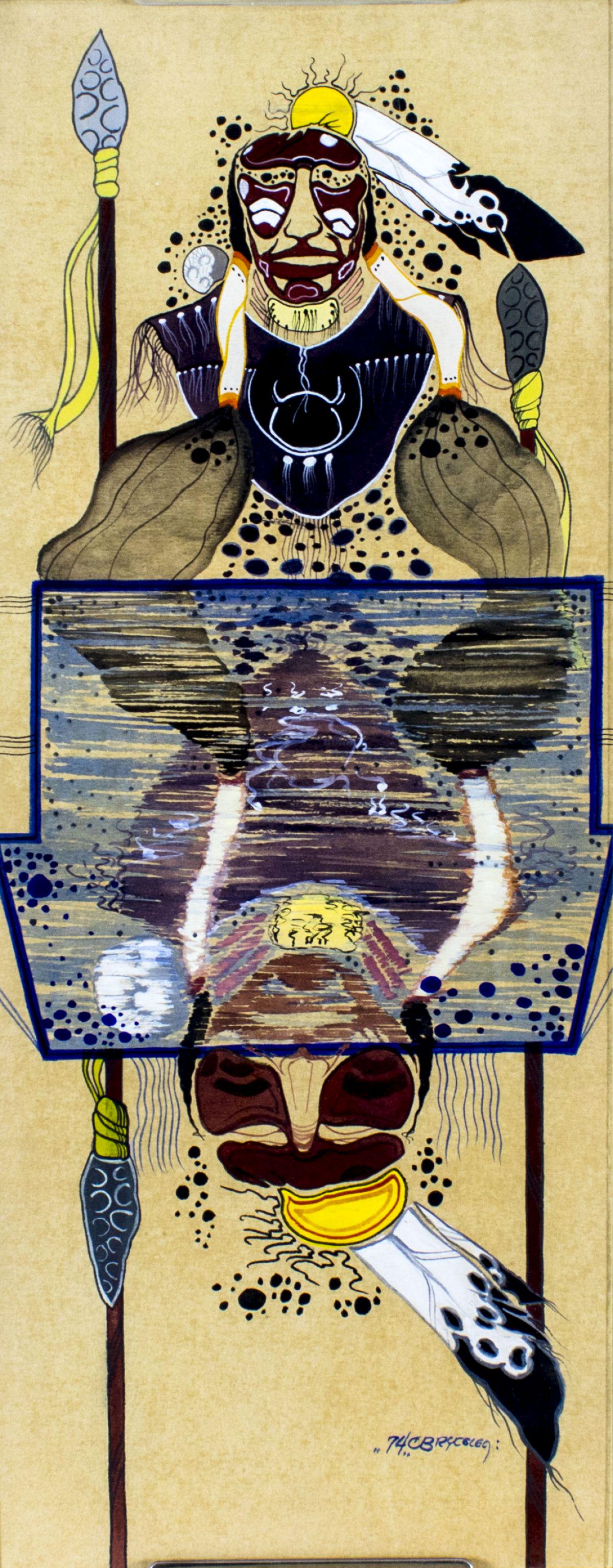 Clifford Brycelea (NM,b 1953) watercolor painting (1 of 11)