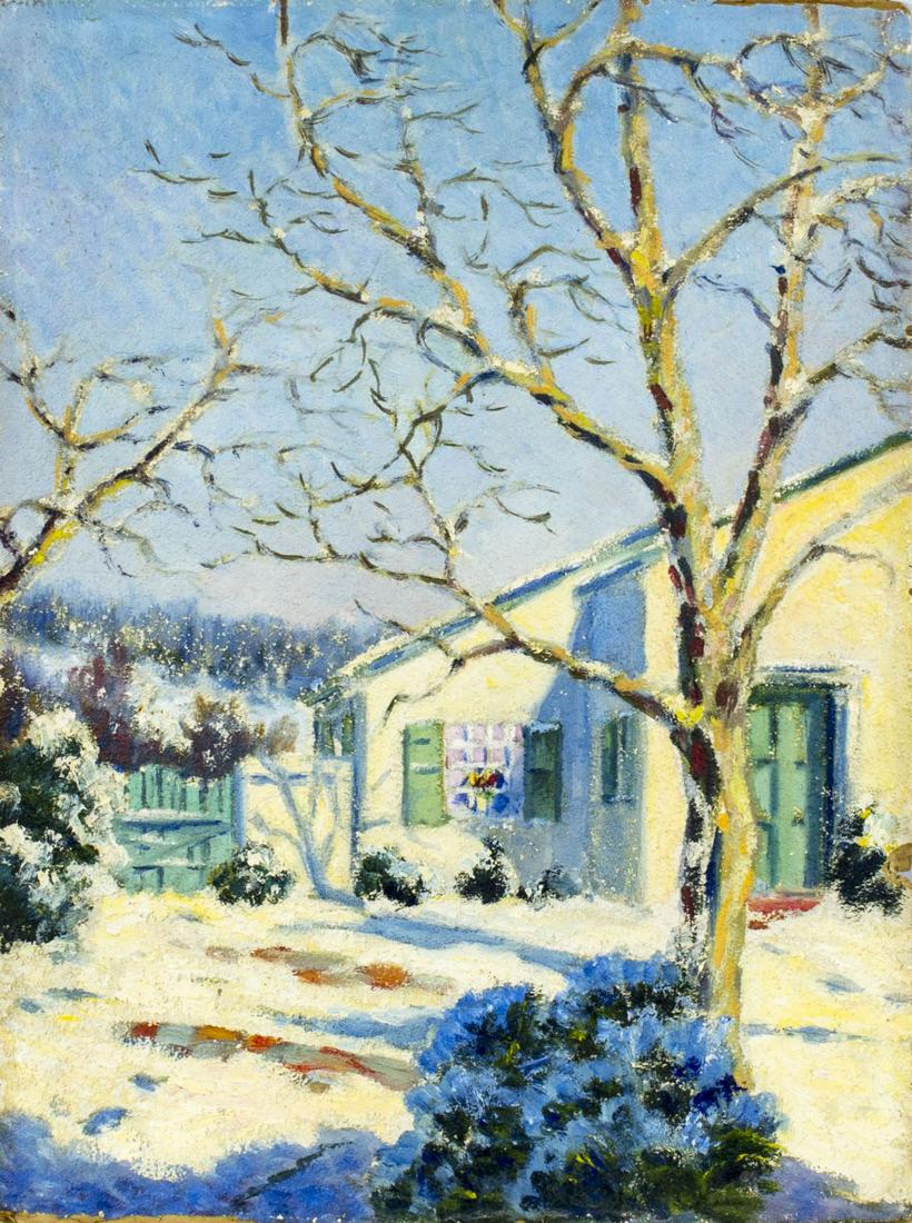 Kathinka Schumacher (MO,early 20C) oil painting antique (1 of 12)