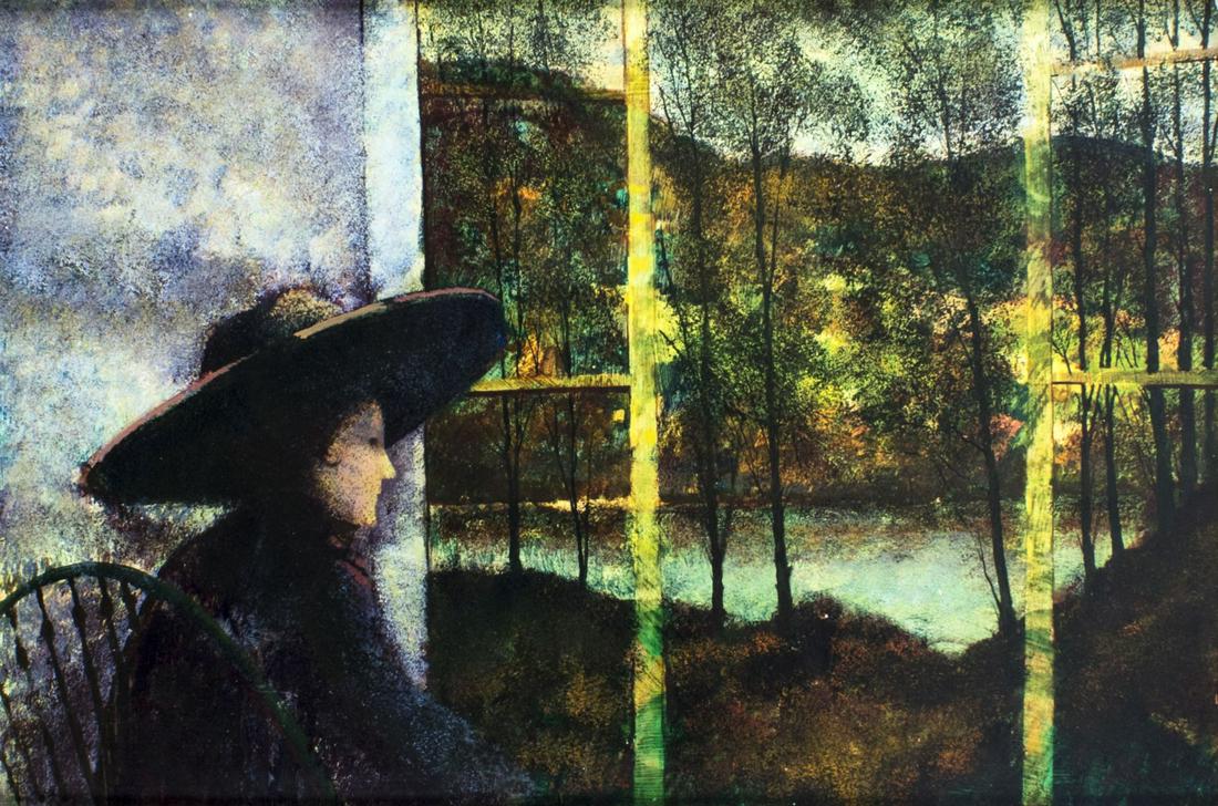 Donald Purdy (CT,1924-2016) oil painting (1 of 12)