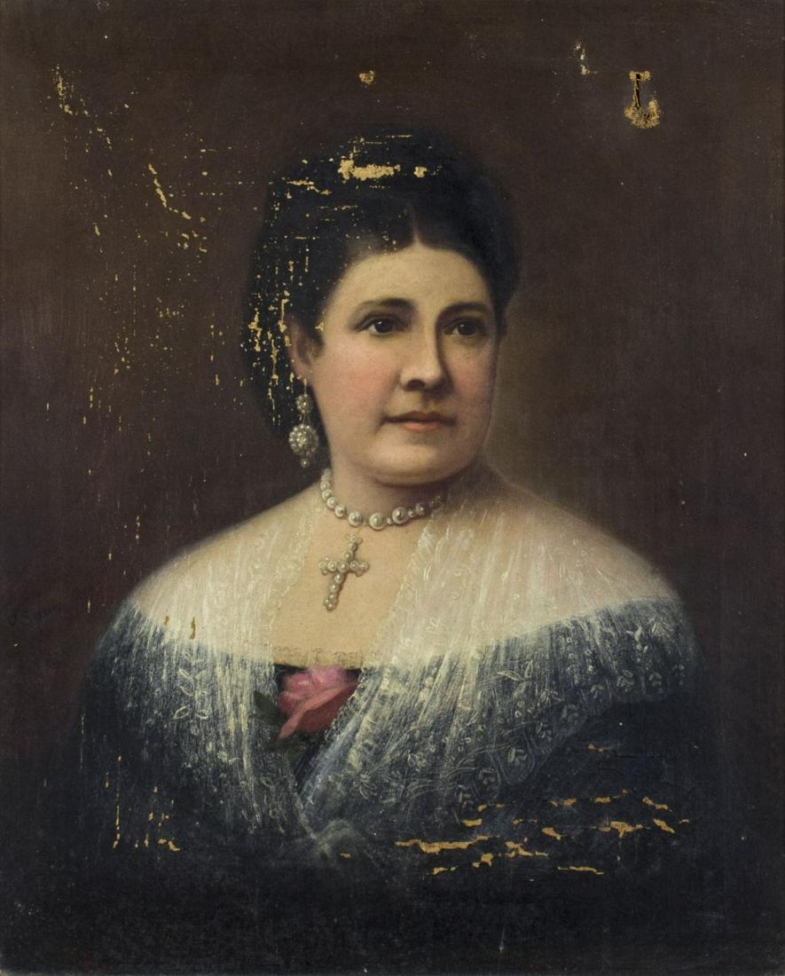 Frederick Spang (PA,CA,1834-1891) oil painting antique (1 of 10)