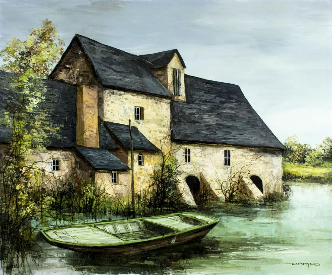 Jean Claude Cubaynes (French,b 1944) oil painting (1 of 12)