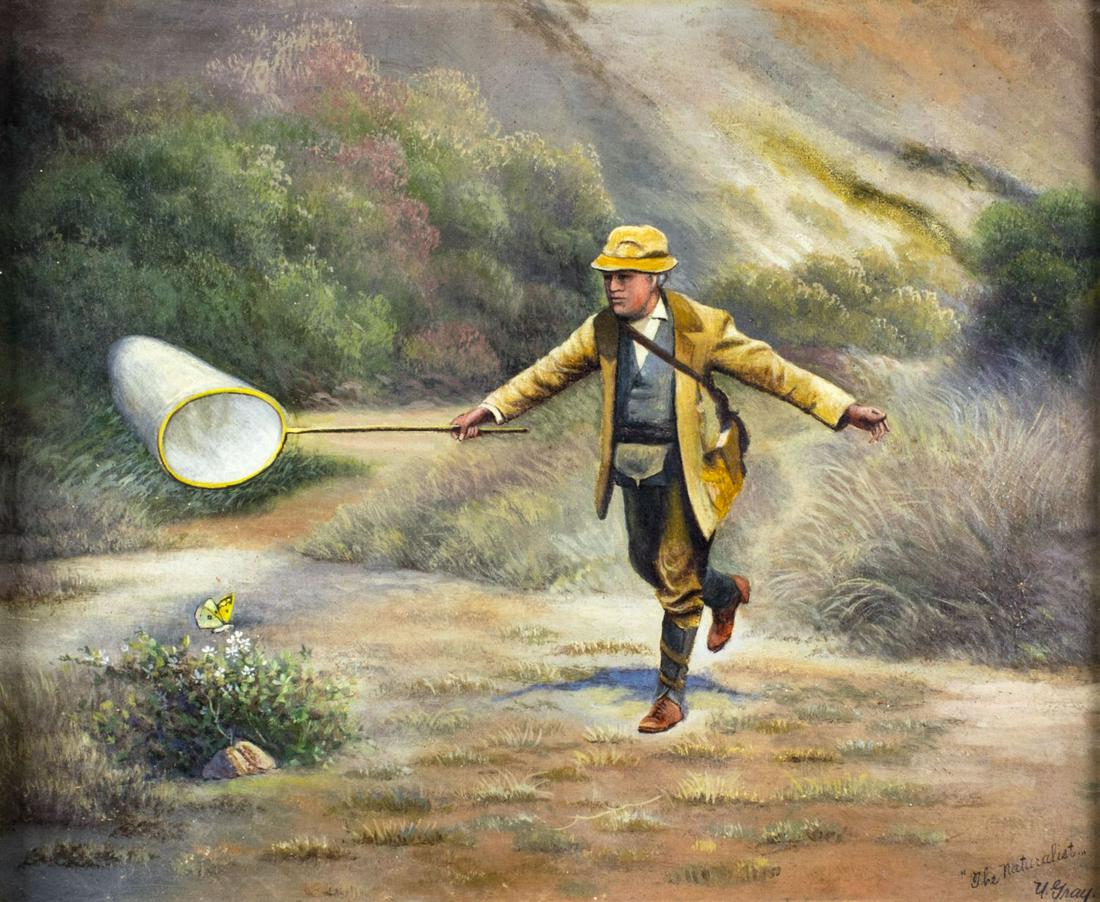 Una Gray (MA,CA,Canada,1873-1930) oil painting antique (1 of 12)