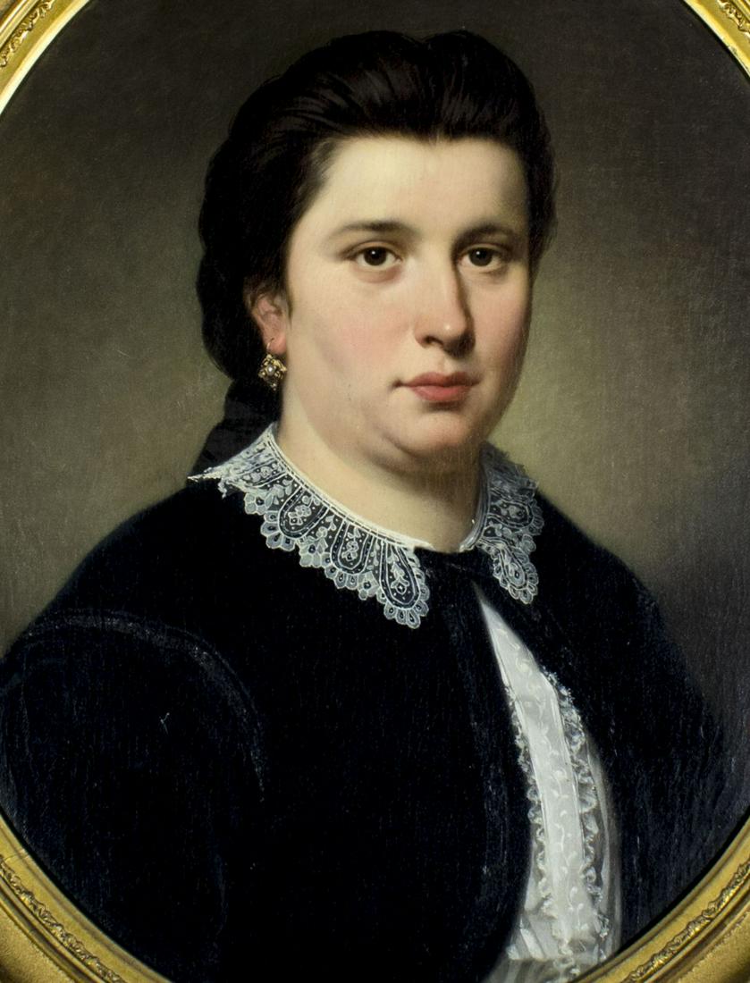 Jan Frederik Portielje (Belgian,Dutch,1829-1908) oil painting antique (1 of 19)