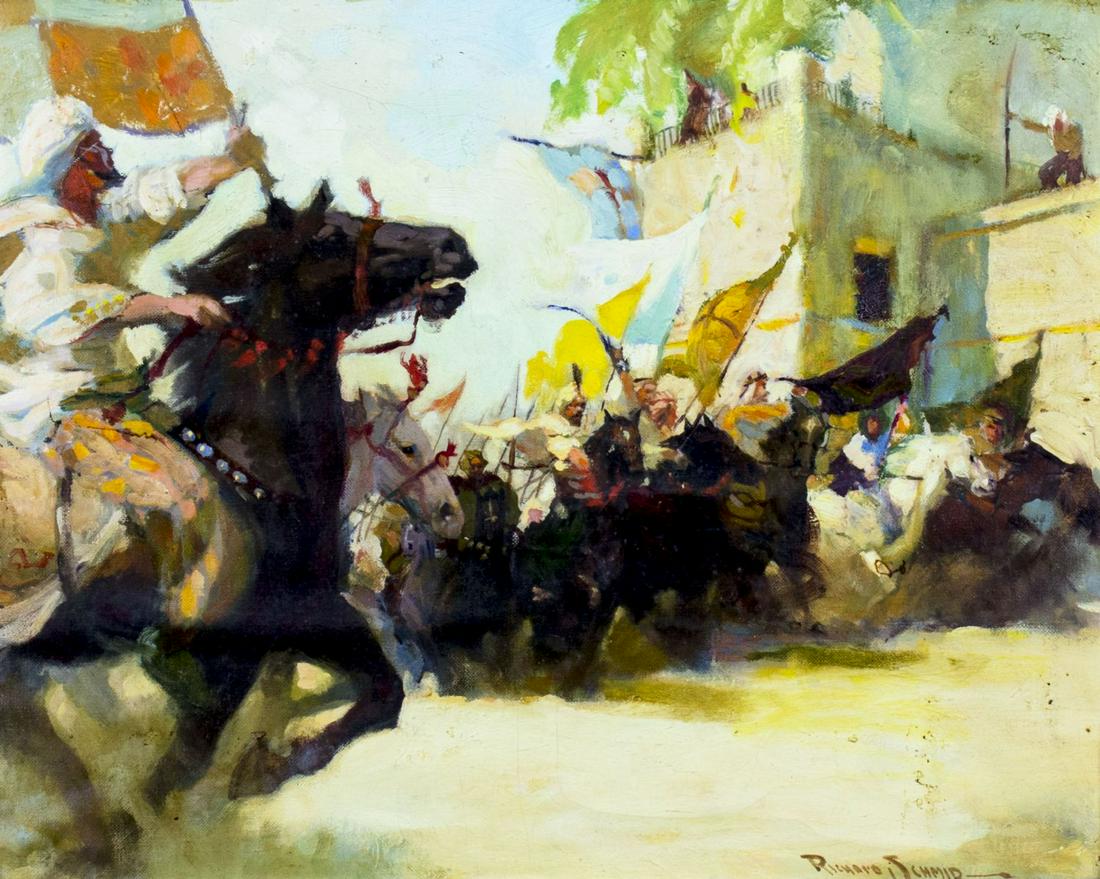 ATTR TO Richard Schmid (CO,VT,IL,1934-2021) oil painting (1 of 12)