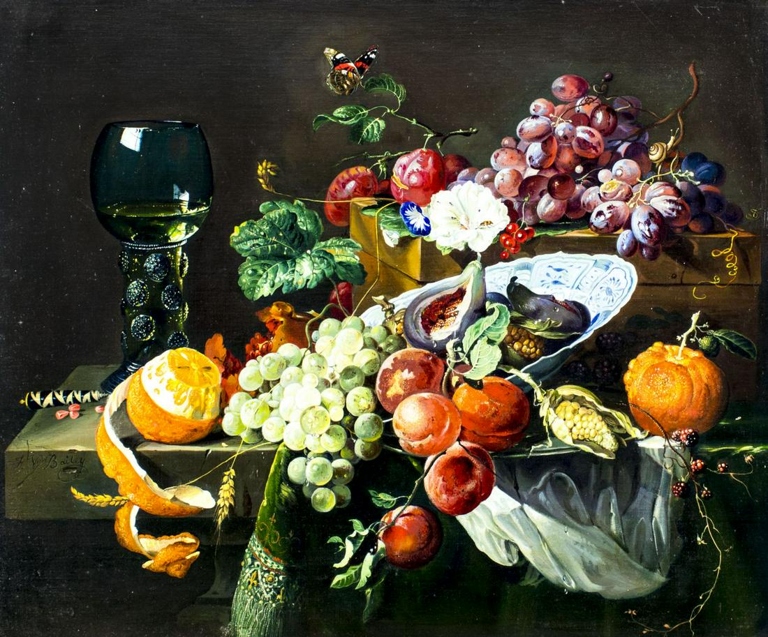 Frederick Victor Bailey (UK,1919-1996) oil painting (1 of 12)