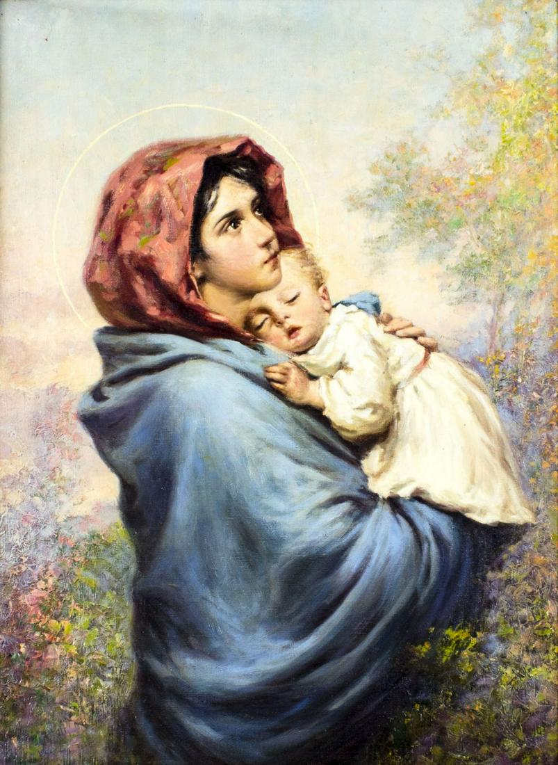 Roberto Ferruzzi (Italy,1854-1934) oil painting antique (1 of 12)