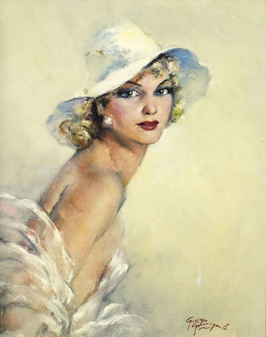 Georges Pierre Guinegault (French,1893-1982) oil painting (1 of 16)