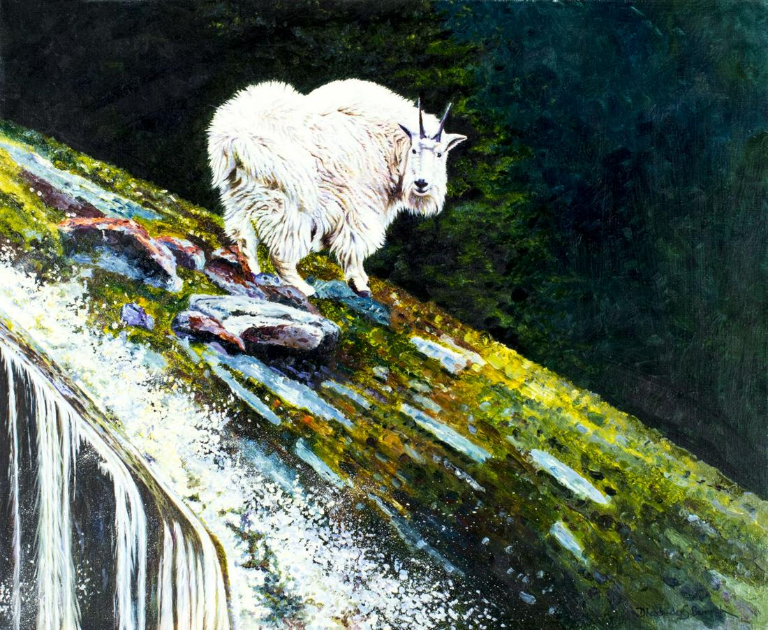 Dharbinder Bamrah (FL,UK,1965-2007) oil painting (1 of 12)