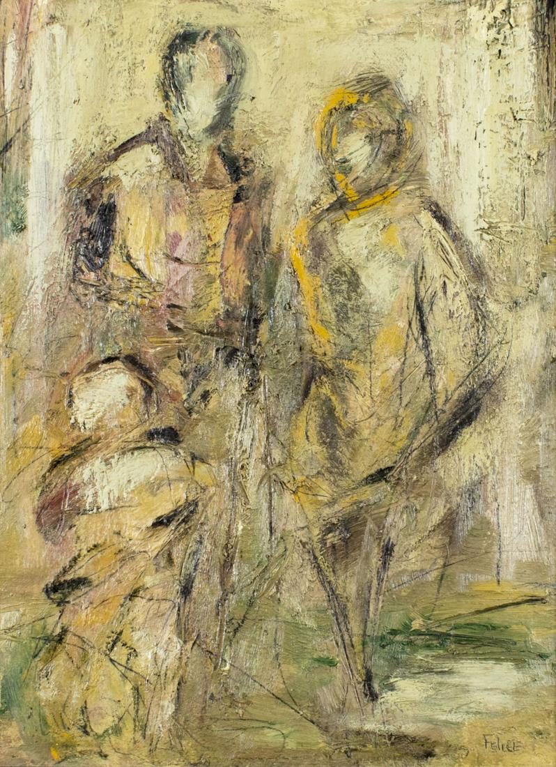 Felice Sharp (TN,GA,b 1947) oil painting (1 of 12)