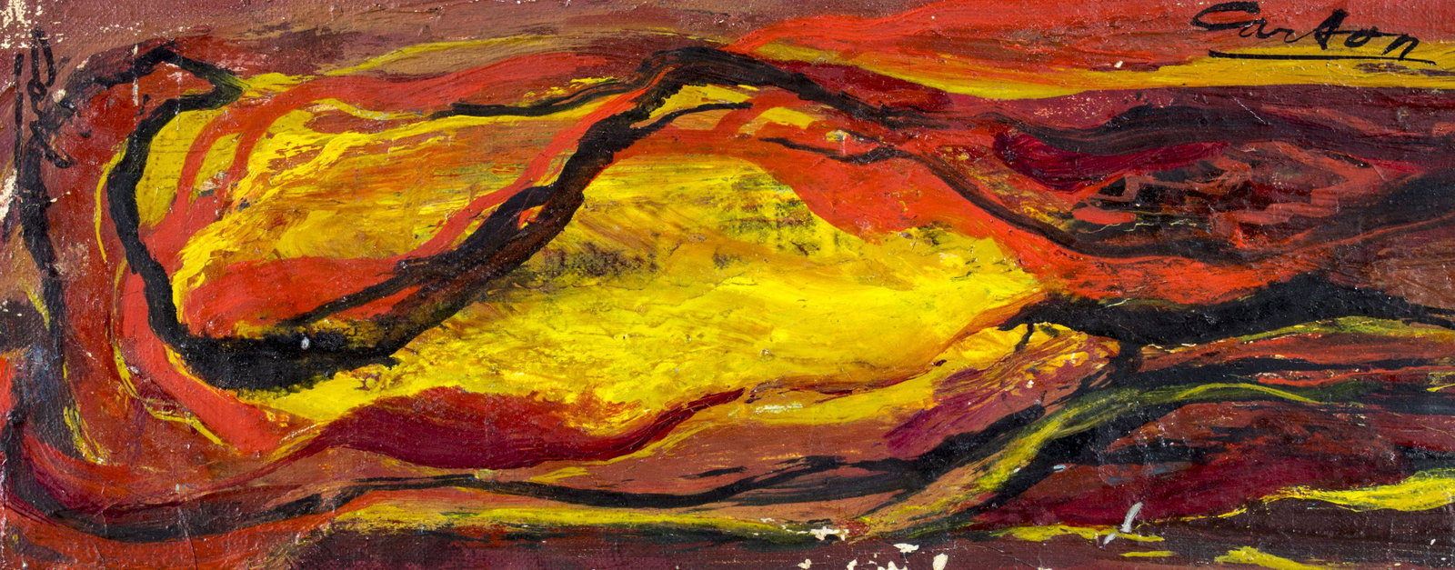 Norman Carton (PA,NY,France,1908-1980) oil painting (1 of 12)