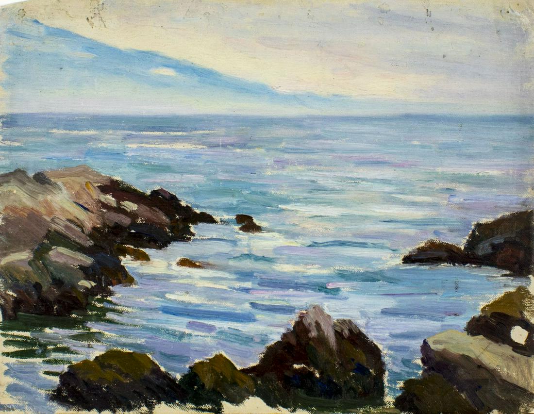 Elizabeth Jewell (WA,MA,1874-1956) oil painting (1 of 11)