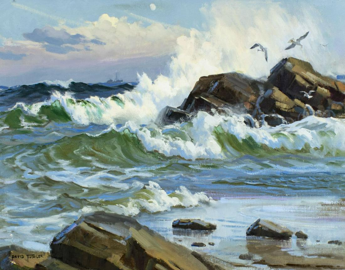 David Tutwiler (IN,b 1952) oil painting (1 of 12)