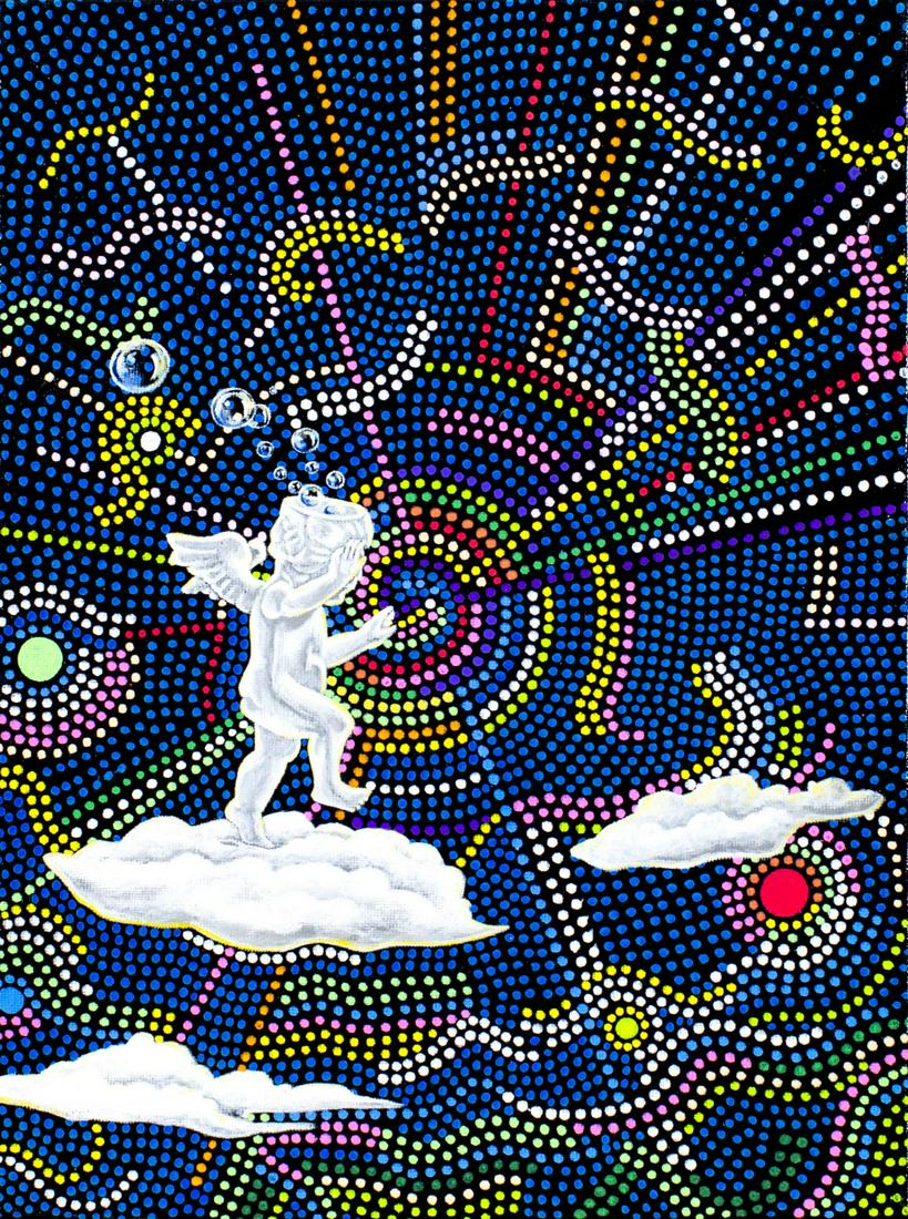 David Heatwole (OH,b 1989) acrylic painting (1 of 12)