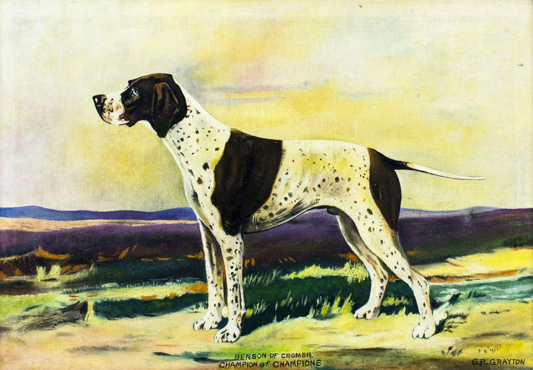 G R Grayton (NJ,early 20C) oil painting antique (1 of 12)