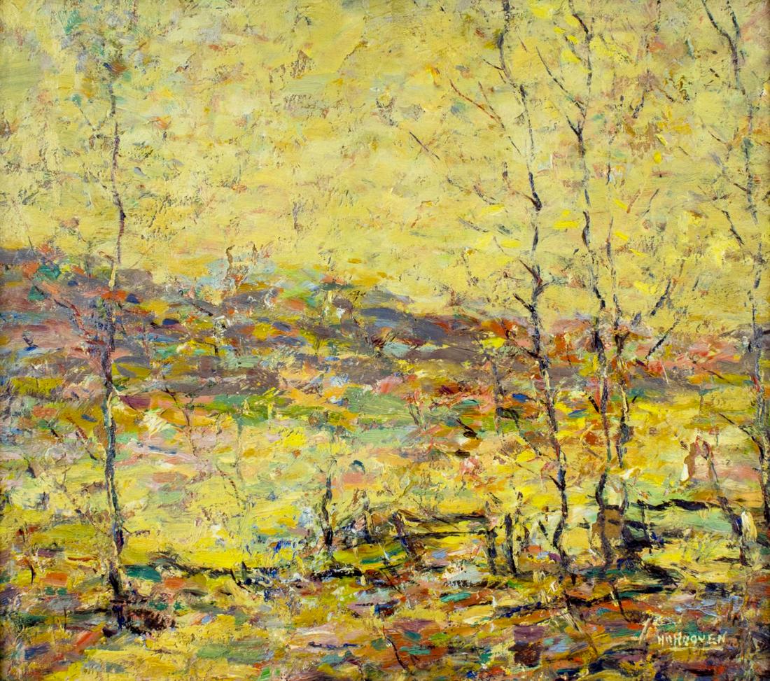 Herbert Hooven (PA,FL,1898-1979) oil painting (1 of 12)