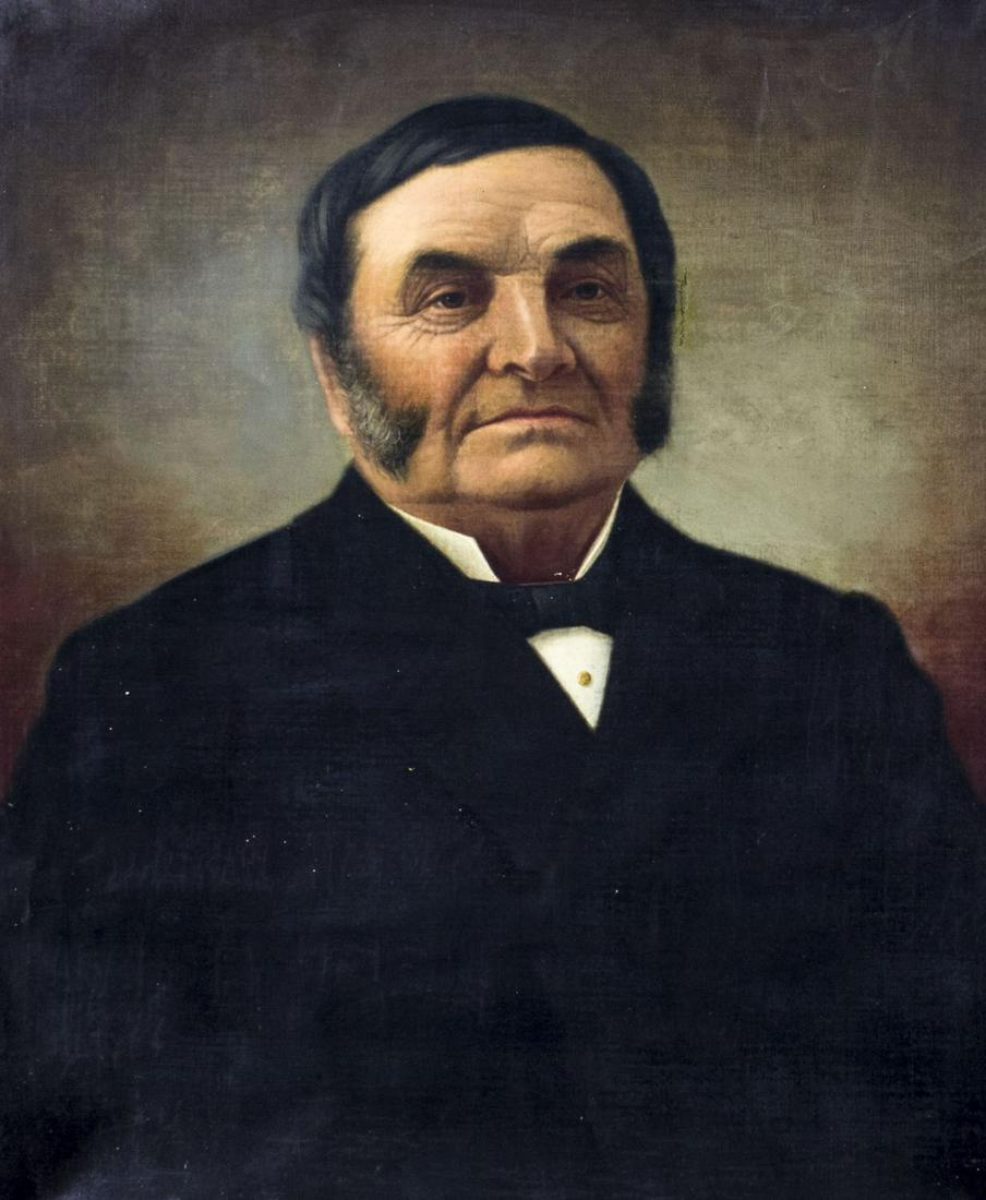 T R Griffith (US,19C) oil painting antique (1 of 12)