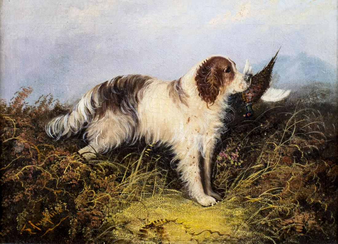 J Langlois (UK,1855-1904) oil painting antique (1 of 12)