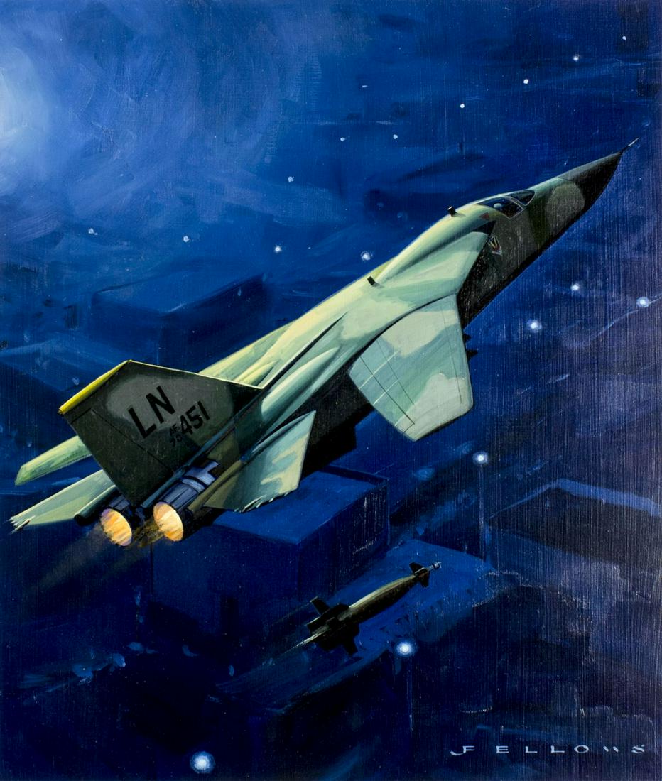 Jack Fellows (WA,born 1941) acrylic painting (1 of 12)