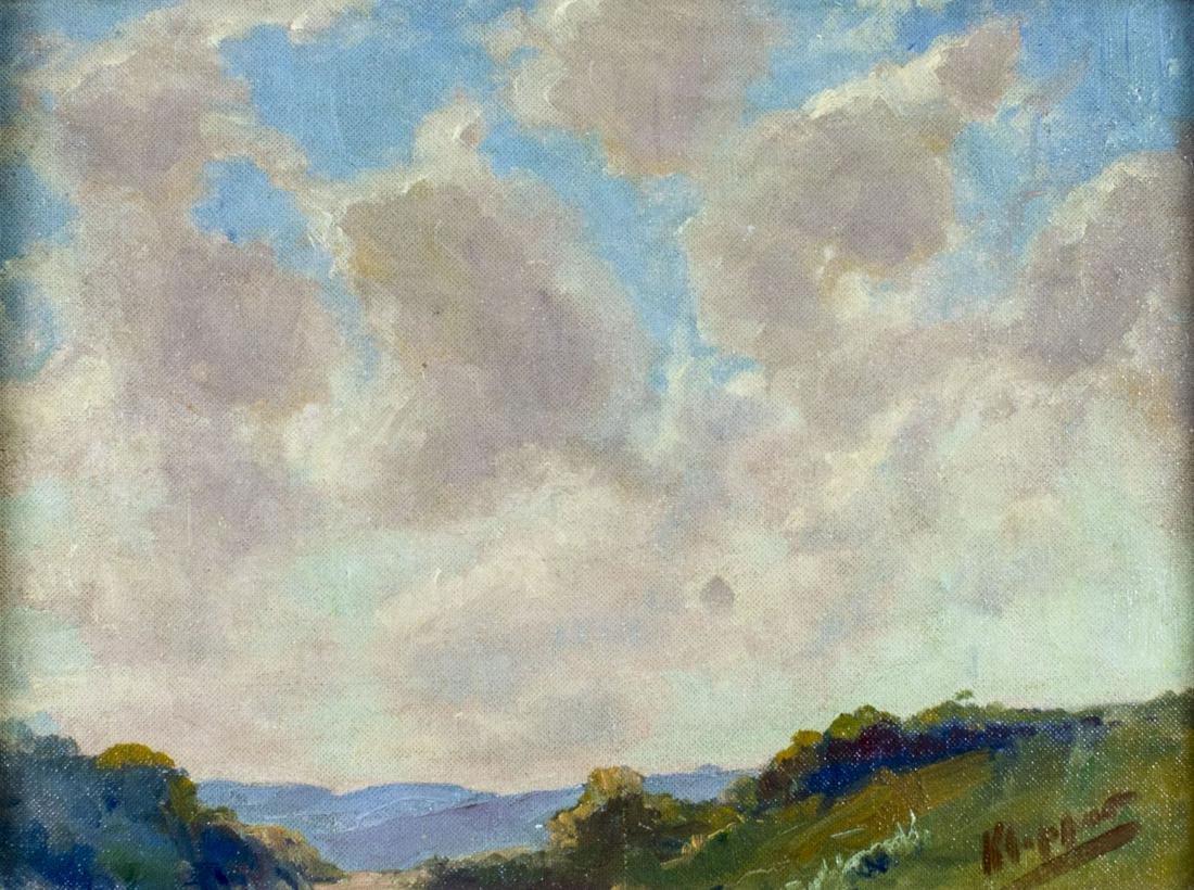 Frank Klepper (TX,AR,1890-1952) oil painting (1 of 11)