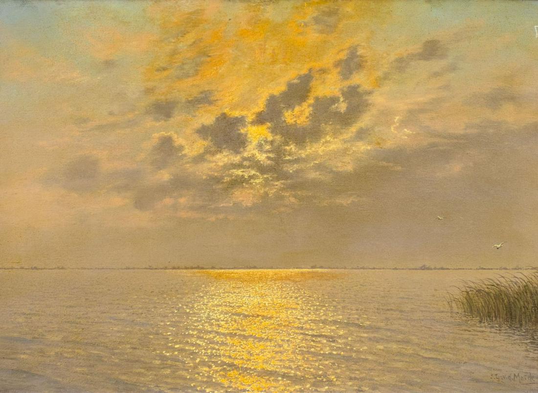 Jacob Van der Meide (Belgian,Dutch,1910-1987) oil painting (1 of 12)