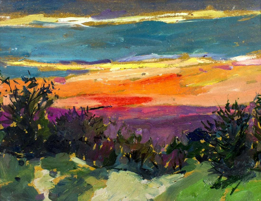 Peter Collins (UK,1923-?) oil painting antique (1 of 11)