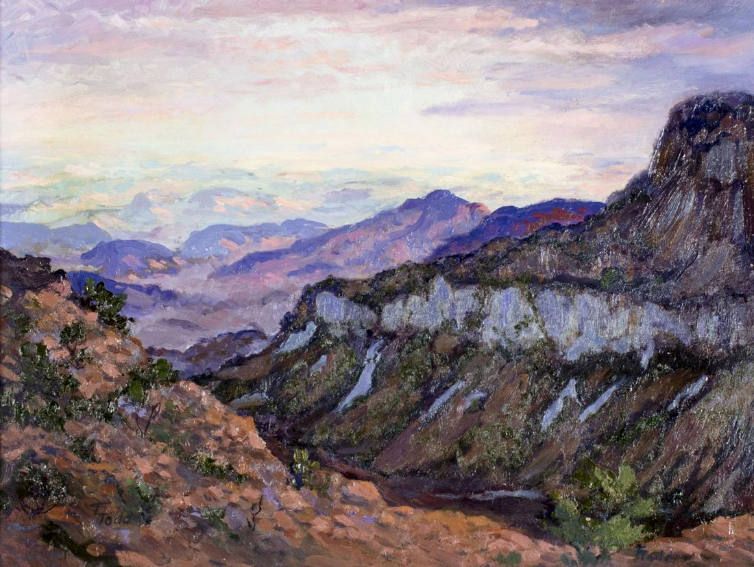 Thomas Todd (MA,20C) oil painting (1 of 12)