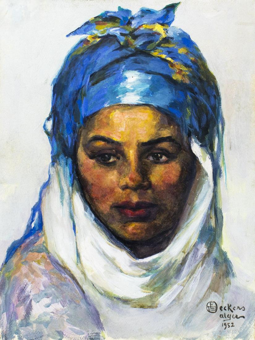 Emile Deckers (Belgium,1885-1968) oil painting (1 of 12)