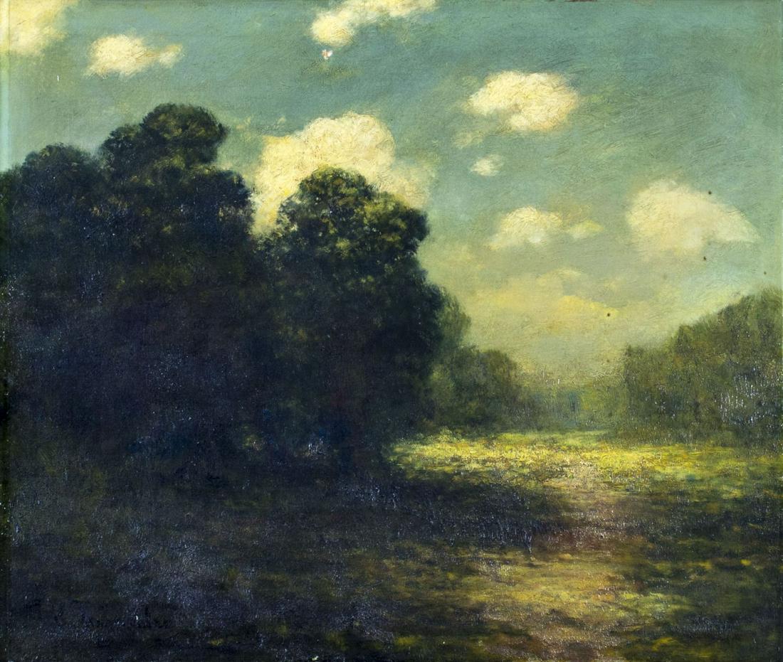 Karl Termohlen (IL,Denmark,1851-1938) oil painting antique (1 of 12)